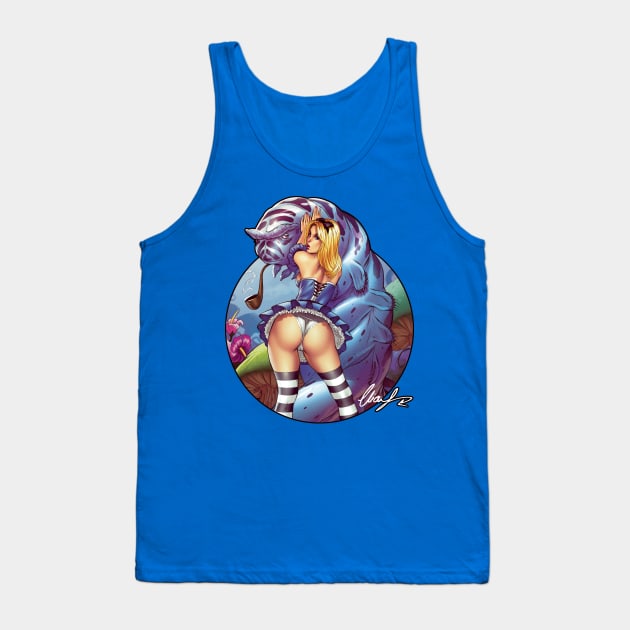 Alice in Wonderland Tank Top by Eliaschatzoudis